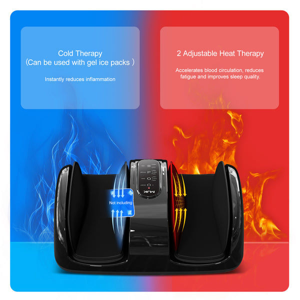 Automatic Foot Massager With Heat | Relaxation & Circulation Therapy