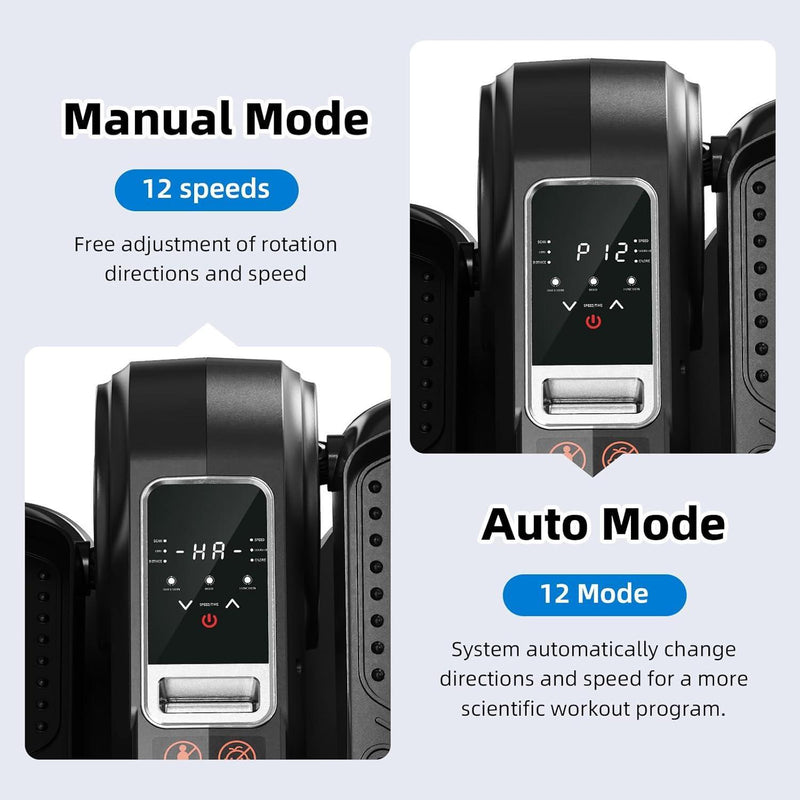 Sit-Down Elliptical | Portable Leg Exerciser for Home or Office