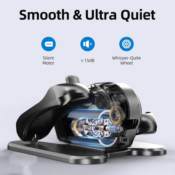 Sit-Down Elliptical | Portable Leg Exerciser for Home or Office