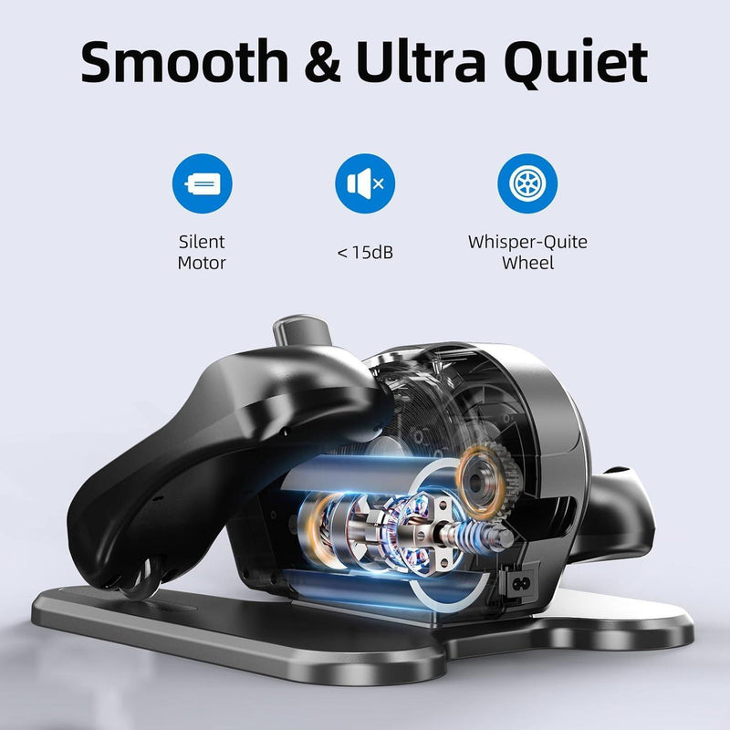 Sit-Down Elliptical | Portable Leg Exerciser for Home or Office