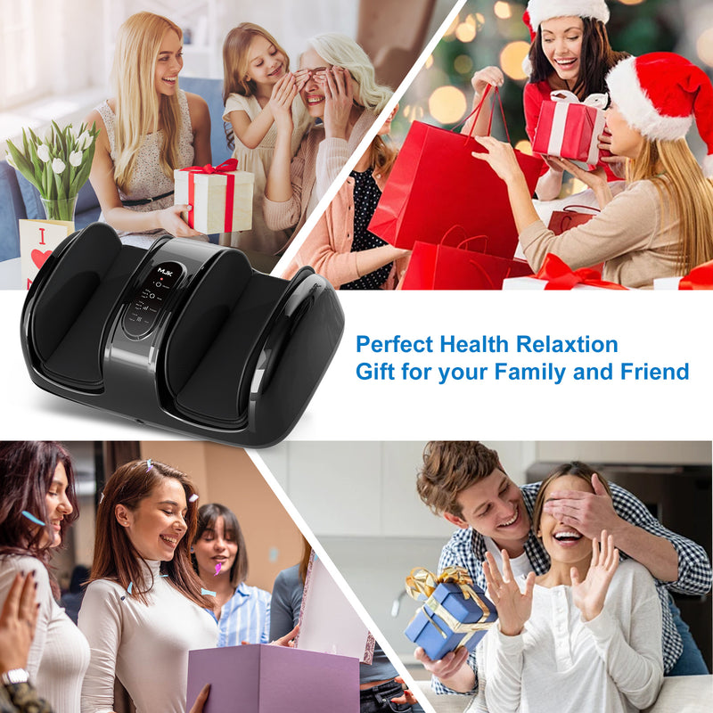 Automatic Foot Massager With Heat | Relaxation & Circulation Therapy