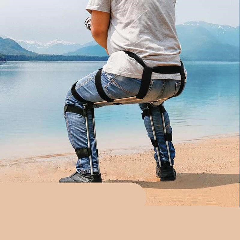 Wearable Invisible Seat | Portable Exoskeleton Chair for Comfort & Support